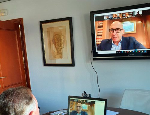 Reunión del Presidente de la Cámara con Parlamentarios Nacionales del PSOE-PSPV