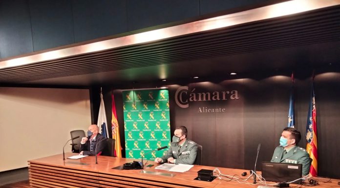 La Cámara de Comercio y la Guardia Civil de Alicante celebran una Jornada sobre la Ciberseguridad